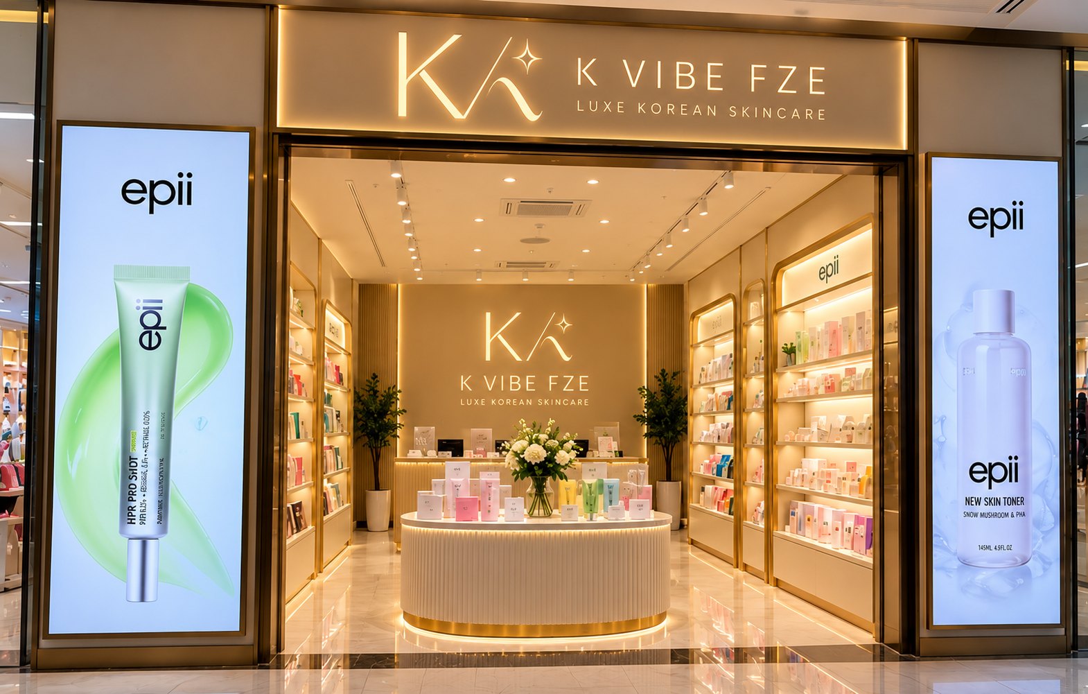 K Vibe store visual 2
